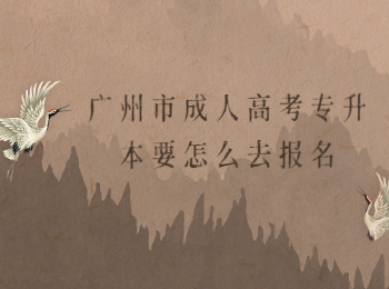 廣州市成人高考專升本